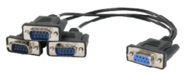 Kabel COM-3D9M (1xDB9 - 3xCOM) pro Nuvo-6000