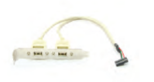 2x10 Pin konektor na 2x USB 2.0 CN